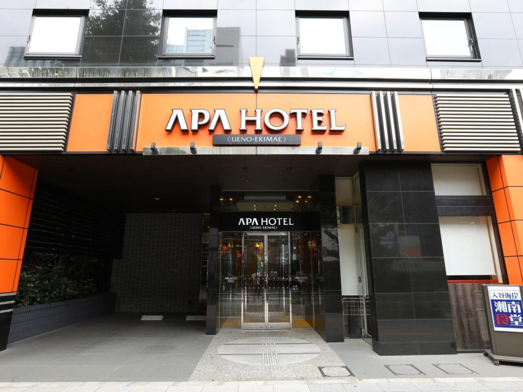 東京APA酒店上野分館的外觀