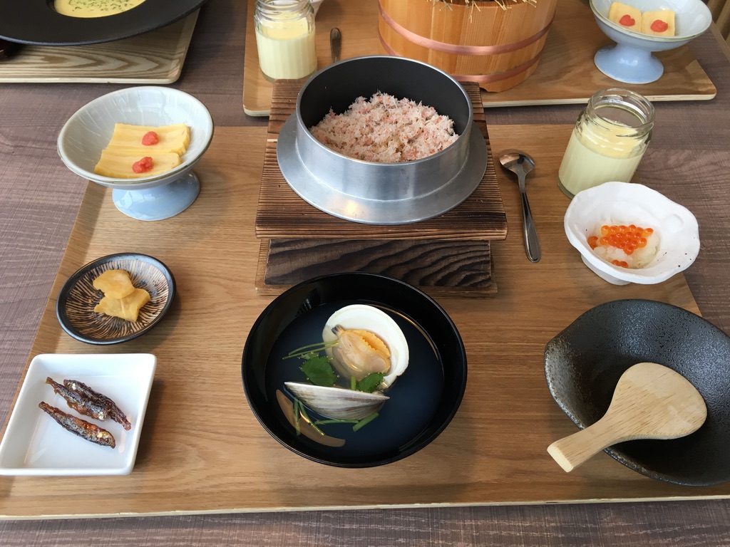 Breakfast at Risonare Restaurant at Hoshino Resorts Tomamau Hokkaido