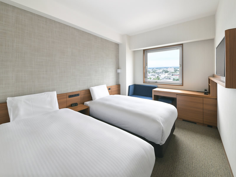 Rooms at the JR Inn Hotel at New Chitose Airport