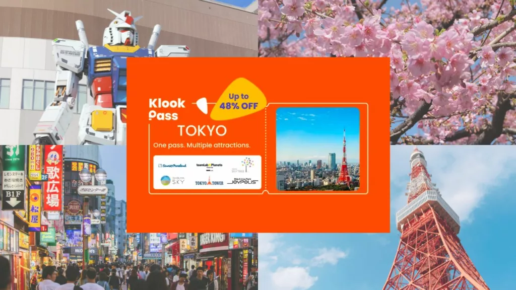 Klook Greater Tokyo Attractions Pass